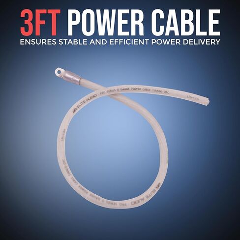 مجموعة الأسلاك ذات الأسلاك النخبة لسلسلة Audio Audio Pro-Ecolfier-5000 واط كحد أقصى ، وكابلات النحاس المعلبة ، وكابل RCA ثنائي القناة ، وحامل الصمامات المصغرة ، ومجموعة التثبيت-Proeck-0 (مقاييس 4) in Kuwait