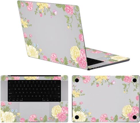 3 في 1 ملصق ملصق للجلد المحمول للجلد لعام 2024-2021 MacBook Pro 14 M4 M3 M2 M1 Pro/Max (A3112 A3401 A3185 A2992 A2918 A2779 A2442) غطاء محمول مضاد للكمبيوتر المضاد للقرص （Black）） in Saudi Arabia