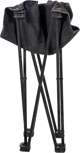 Shy Shy Let's Touch The Sky Vintage Hair-on Camping Stool, Portable Folding Stool for Outdoor Walking Hiking Fishing Camping Chair Foot Stool,Collapsible, Portable Footrest (Brown & White) in Saudi Arabia