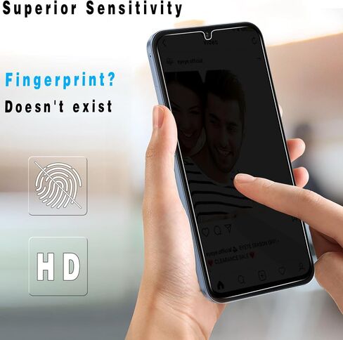 Slanku [3 Pack Screen Protector for Samsung Galaxy A16 5G / Galaxy A16 Tempered Glass, Touch Sensitivity, NO Bubbles, Anti Scratch in Kuwait