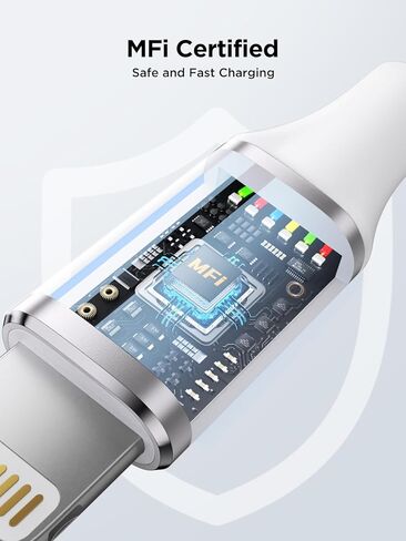 iPhone Charger [Apple MFi Certified] 6FT iPhone Charger Cord Fast Charging USB to Lightning Cable Braided USB Phone Cable Cord Compatible with iPhone 14 13 12 11 Pro Max XR XS X 8 7 6 Plus SE, iPad in Saudi Arabia