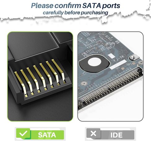 CABLE SATA III 0.6 قدم (4 عبوات) ، موصل زاوية مستقيمة من 7 أسنان ، سلك بيانات SATA 6 جيجابت في الثانية مع قفل قفل ، متوافق مع HDD ، SDD ، برنامج تشغيل أقراص مضغوطة ، كاتب أقراص مضغوطة ، 18 بوصة ، كابل أسود in Kuwait