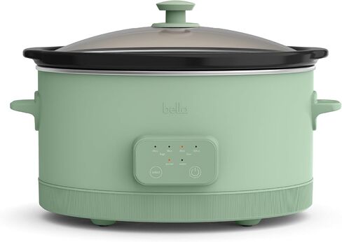 bella SAVOR 6qt Programmable Non-Toxic Slow Cooker, Oatmilk in Kuwait