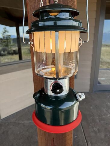 Sunjika Camping Kerosene Lamp Silicone Tank Base Protector for Coleman Coleman ، مقاومة للخدش ، جزء من فانوس التخييم المعزز للاستقرار ، مناسب لفوانيس كولمان 220.228.236.237.252،639 in Kuwait