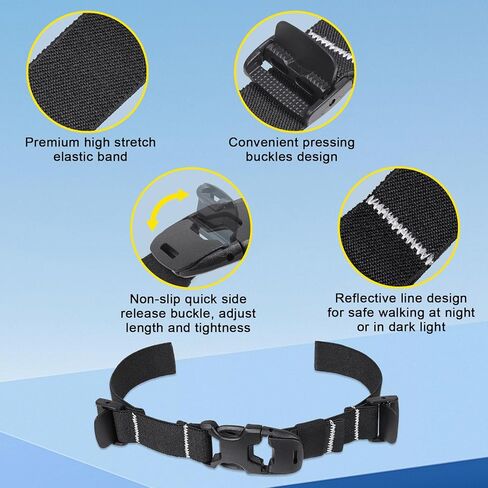 Vigorport Backpack Chest Strap Add on, Elastic Backpack Sternum Strap, Heavy Duty Adjustable Chest Belt with Quick Release Buckle in Kuwait
