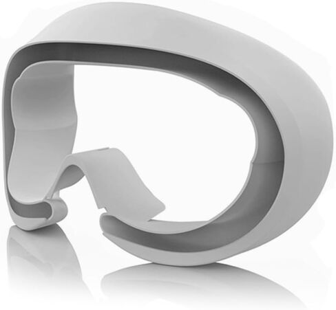 غطاء الوجه السيليكون Modjuego لـ Pico 4 & 4 Ultra VR Associors قناع مقاوم للماء مقاوم للماء (أسود) in Kuwait