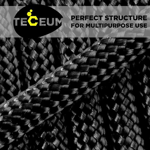 Teceum 5/32 "Paracord Rope 1000 - 1000ft / 200ft / 100ft / 50ft - Tactical Parachute Cord 4mm - 45+ Color in Kuwait