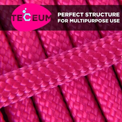 Paracord Rope 550 lb 4mm – Parachute Cord – Utility Camping Rope | 550 Paracord Type III, 50ft to 1000ft, 45+ Colors, Survival and Tactical Outdoor Gear, Nylon Core Para Cord for Clothesline in Saudi Arabia