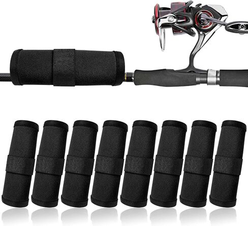 8 Pack Fishing Lure Covers，Lure Shield Fishing Lure Cover，Lure Wraps for Fishing Rod，Fishing Hook Bait Covers in Saudi Arabia