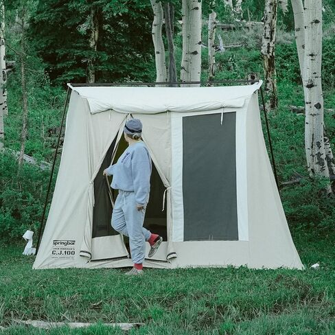 Springbar Classic Jack Watertight Cotton Canvas Tent in Saudi Arabia