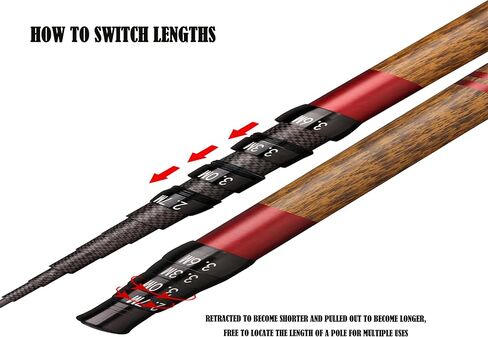 Telescopic Rod Kit Tenkara Fishing Rod Kit 20FT-Zoom Stream 4 Lengths Collapsible Fly Rods Backpacking Fishing Pole Quality Carbon Tube Creek Rods in Kuwait