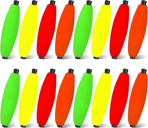 YOTO Peg Floats for Catfish Crappie,Foam Cigar Slip Fishing Corks Bobbers for Santee Rig in Saudi Arabia