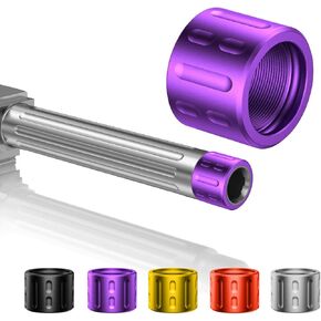 Thread Protector 1/2 * 28 Fits 9MM, .22LR, .357 Sig Aluminum More Color Option
