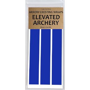 6" Standard Diameter Arrow Cresting Wraps for Carbon Shafts - Pack of 12