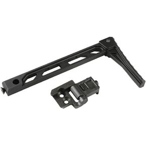 Atlas Custom Works AB-8 Style Fixed Stock for 1913 Picatinny Stock Rail Mounts (Color: Black)