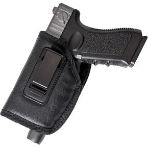 Concealed Carry Holster Universal IWB Gun Holster with Underbarrel Laser Flashlight Mounted on Gun Fits Glock 17/19/20/23 | Beretta 92 FS, PX4, XDM, HK USP, MP and More