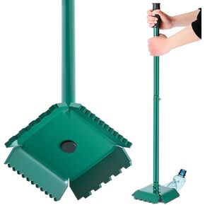 Mewtry Manual Trash Compactor Metal ، 120L -240L Metal قمامة القمامة يمكن أن تسيطر على أداة إعادة تدوير النفايات للمطبخ والحديقة والمطعم والمكتب (ارتفاع 31.5 ' - 7' ') قطرها)