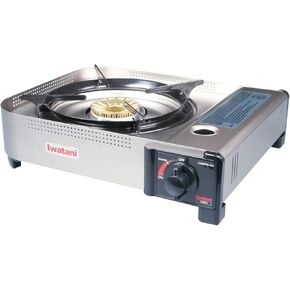 Iwatani 35FW Single-Burner Butane Portable Cooktop Indoor & Outdoor Cooking Stove Medium