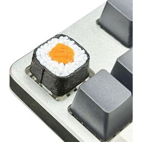 3D keycap, Keyboard Cap, hot Key R4 Cherry keycap, Machinery Base for ESC Key Food Sushi Burger Styling Key Cap (Hot Dog)