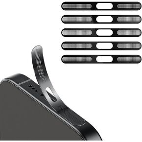 5pcs Speaker Mesh Anti Dust Proof Adhesive Cover for iPhone 15/16 Series
