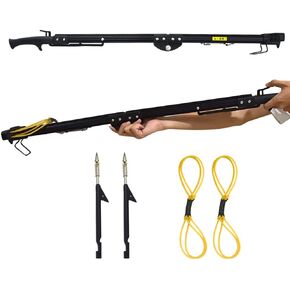 Slingshots for Hunting, Fishing Slingshot with Reel and Slingshot Darts, Precision Slingshot with Laser Sight, Foldable Slingshots for Adults High Power Slingshot Rifle for Fishing