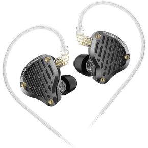KZ x HBB PR2 in Ear Monitor Earphones IEM Headphones 13.2 Planar Magnetic Driver in Ear Wired Headphones Noise Cancelling HiFi Earbuds for Musicians Singers Detachable 2pins Cable