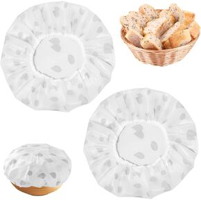 2Pcs Reusable Bread Elastic Bowl Covers for Rising, Sourdough, Adjustable Cover