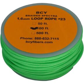 BCY Size 23 Loop Rope Neon Green 100 ft.