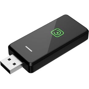 Wireless carplay Adapter for iPhone, for Apple carplay Wireless Adapter, Plug & Play, for iPhone iOS 10+/ for Android 11+