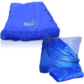 وسادة تحطم Skil-Care 5 'X 5' مع غطاء بديل إضافي ، وسادات تحطم للأطفال المعدات الحسية ، حصيرة تحطم حسية ، منطقة هبوط رغوة ناعمة للدخلات الحسية