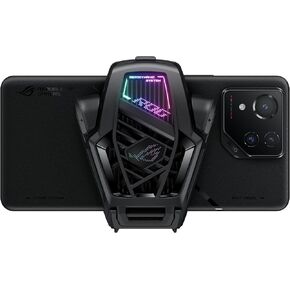 ASUS ROG Aeroactive Cooler X Fan ، ترايبود مدمج ، أزرار فعلية ، منفذ سماعة رأس مقبس 3.5 مم ، منفذ USB Type-C