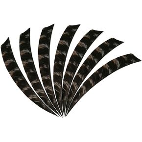 wolfman 50pcs 3" 4" 5"Shield Cut Archery Fletches Arrow Feathers Turkey Feather Right/Left Wing for DIY Hunting Arrows Accessories