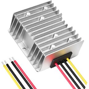DC 12V 24V 36V إلى 5V (قبول مدخلات DC 8-40V) سيارة شاحنة تنقل أسفل محول الطاقة محول الجهد للسيارات نظام الطاقة الشمسية القوارب - 25A 125W