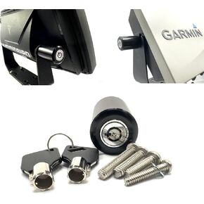 Aluminum Fish Finder Lock, Fishing Graph Lock for Securing Fishing Unit to Gimbal Mount