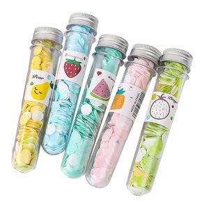 5 Box Multicolor Portable Disposable Paper Soap Confetti Soap Sheets Soap Flakes for Washing Hand, Portable Disposable Travel Scented Bath Slice for Travel and Outdoor