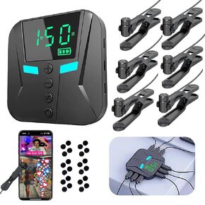 STRONGBERRY Auto Clicker with 6pcs Click Heads for iPhone iPad, Phone Screen Tapper for Android IOS, Simulated Finger Continuous Clicking, Adjustable Phone Clicker for Gaming, Live Broadcasts Likes, Lightning Deal, Reward Tasks, Adjustable with 50 Clicks 