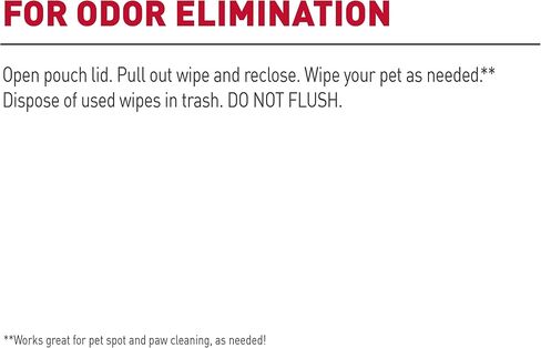 Nature's Miracle Deodorizing Bath Wipes for Dogs, 100 Count, Lavender Scent in Saudi Arabia