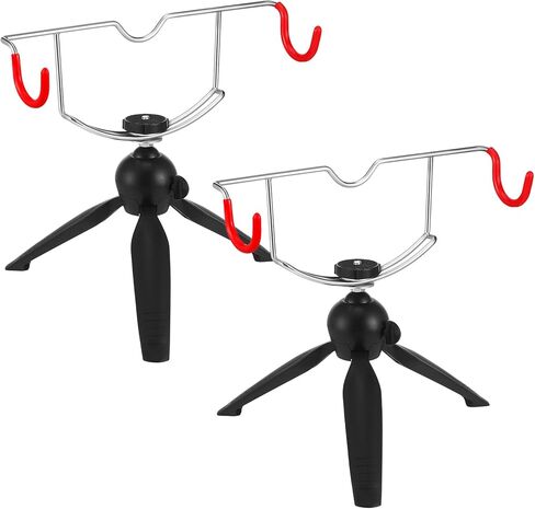 Ice Fishing Rod Holder Portable 360 Degree Adjustable Fishing Pole Support Foldable Telescopic Tripod Bracket Metal Stainless Steel Aluminum Equipment(Y Style) in Kuwait