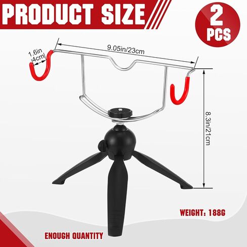 Ice Fishing Rod Holder Portable 360 Degree Adjustable Fishing Pole Support Foldable Telescopic Tripod Bracket Metal Stainless Steel Aluminum Equipment(Y Style) in Kuwait