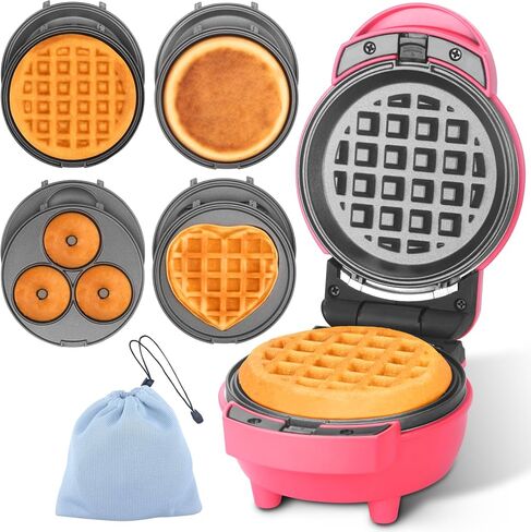 Baker's Friend Mini Donut Maker Machine, Bake 12 Mini Doughnuts, Maquina Para Hacer Donas, Perfect for Breakfast, Snacks, Desserts & More in Saudi Arabia