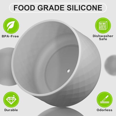 حذاء من السيليكون لزجاجة مياه Owala سعة 24 أونصة، غطاء واقٍ مضاد للانزلاق لملحقات زجاجات المياه من الفولاذ المقاوم للصدأ FreeSip/Twist/Flip in Kuwait