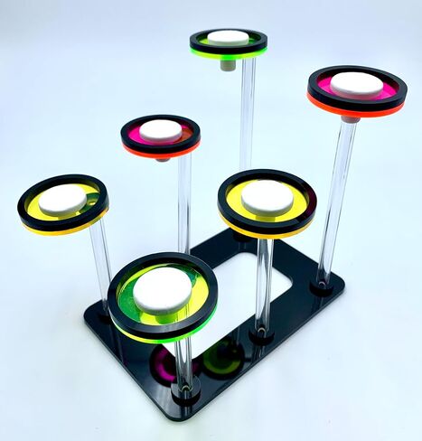4 Pack Single frag Plugs to Hold Coral frag with 4 pcs T-Shaped Coral Bases in Saudi Arabia