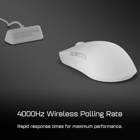 ENDGAME GEAR OP1w 4k Wireless Gaming Mouse Black – 4000Hz Polling Rate, Gamer Mouse Wireless | Kailh GX Switches | PixArt PAW3395 Optical Mouse Sensor in Saudi Arabia