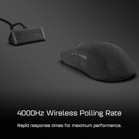 Endgame Gear OP1W 4K Wireless Gaming Mouse White - 4000Hz ROALING ROALING ، Gamer Mouse Wireless | Kailh GX Switches | Pixart PAW3395 مستشعر الماوس البصري in Kuwait