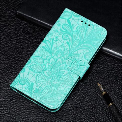for Google Pixel 6 (2021) 6.4" Embossing Wallet Case Kickstand Magnetic Flip Cover Credit Cards Slot PU Leather Shockproof Flip Magnetic Case for Google Pixel 6 (Purple) in Saudi Arabia