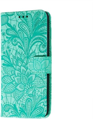 for Google Pixel 6 (2021) 6.4" Embossing Wallet Case Kickstand Magnetic Flip Cover Credit Cards Slot PU Leather Shockproof Flip Magnetic Case for Google Pixel 6 (Purple) in Saudi Arabia