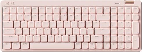 Flow Lite 100 Keys Low Profile Mechanical Keyboard, Swappable Rechargeable Wireless Keyboard with 2.4G Receiver, Bluetooth and Wired Connection for Windows, Mac/Spector Linear Switches (Marble) in Saudi Arabia