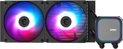 MSI MAG Coreliquid A13 360 - AIO ARGB CPU Liquid Cooler - 360mm Radiator - LGA 1851 Ready - Triple 120mm ARGB PWM Fans, Black in Saudi Arabia