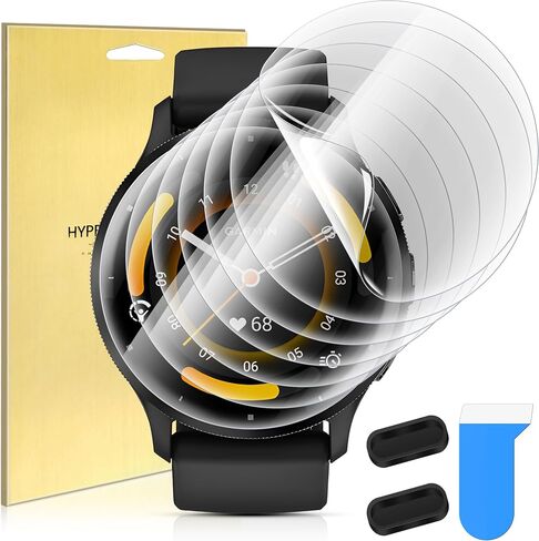 Suoman 6 عبوات لـ Garmin Vivoactive 5 Screen Protector ، March Port + TPU High Defil in Kuwait