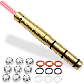 Special Laser Boresighter End Barrel Laser Bore Sight Accurately and Easy to Fit Revolvers Pistols Rifle and Air Guns